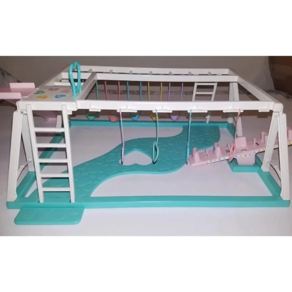 Vintage Quints Doll set w/ Playground